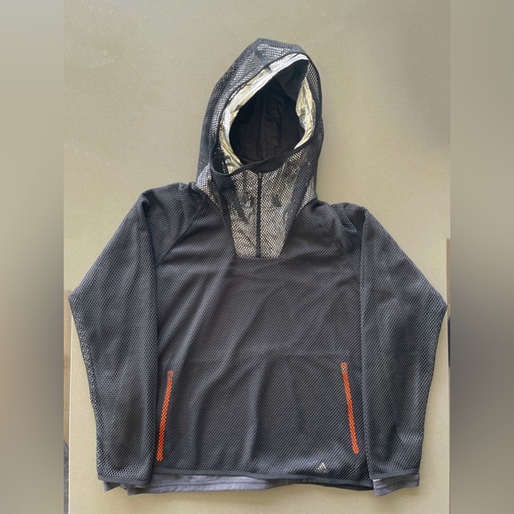 Adidas hoodie with mesh outer layer - Picture 1 of 4
